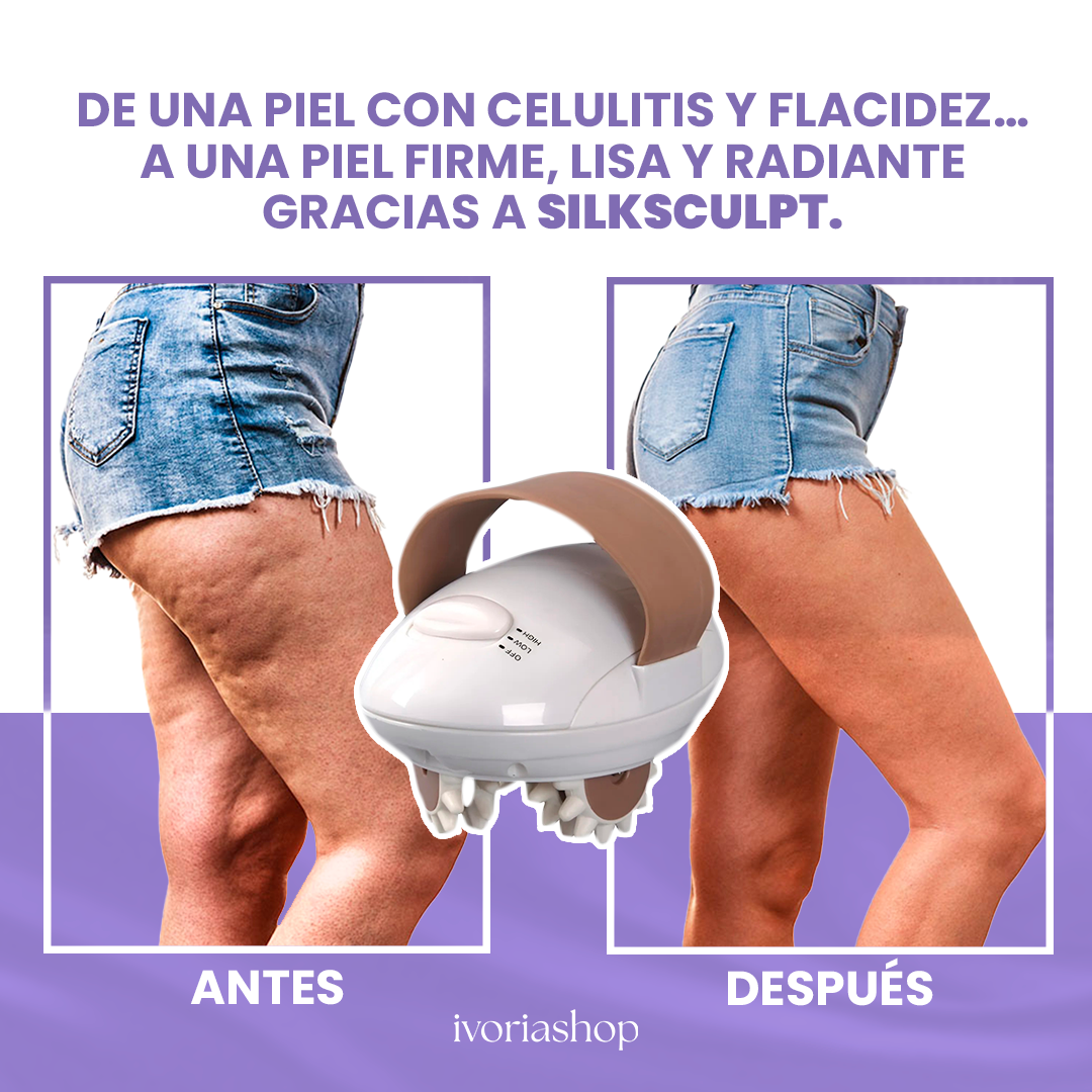 SILK SCULPT™ DI ADIÓS A LA CELULITIS Y LUCE UNA PIEL MAS FIRME EN SEMANAS