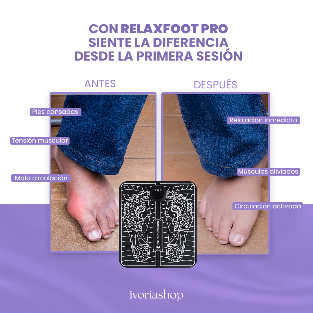 RelaxFoot Pro™ - El descanso que tus pies estaban esperando
