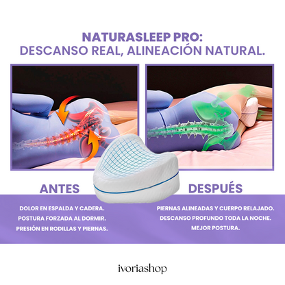 NaturaSleep Pro - El secreto de un sueño reparador y una postura perfecta