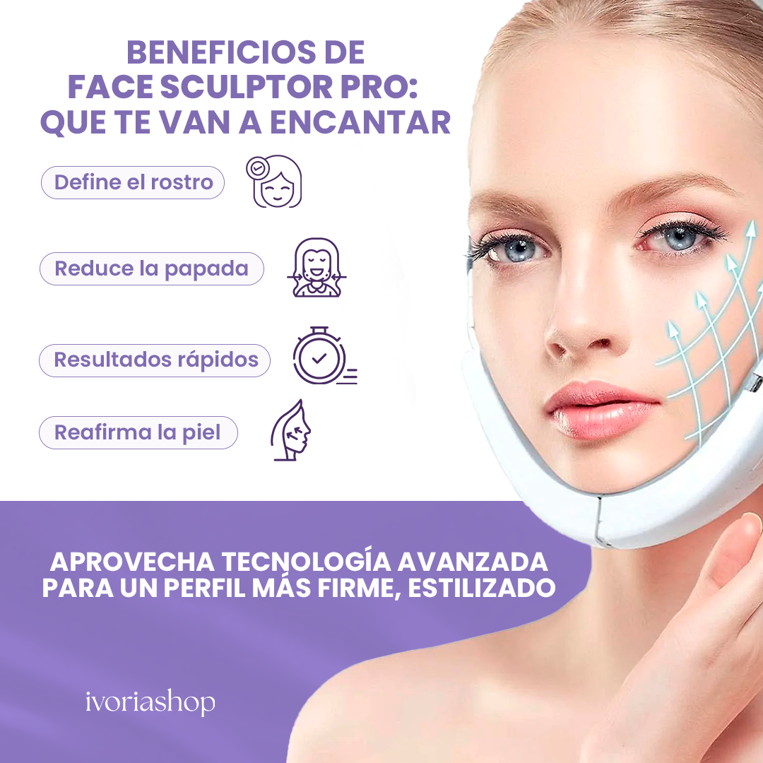 "¡Face Sculptor Pro!" ¡Adiós papada!, hola perfil perfecto