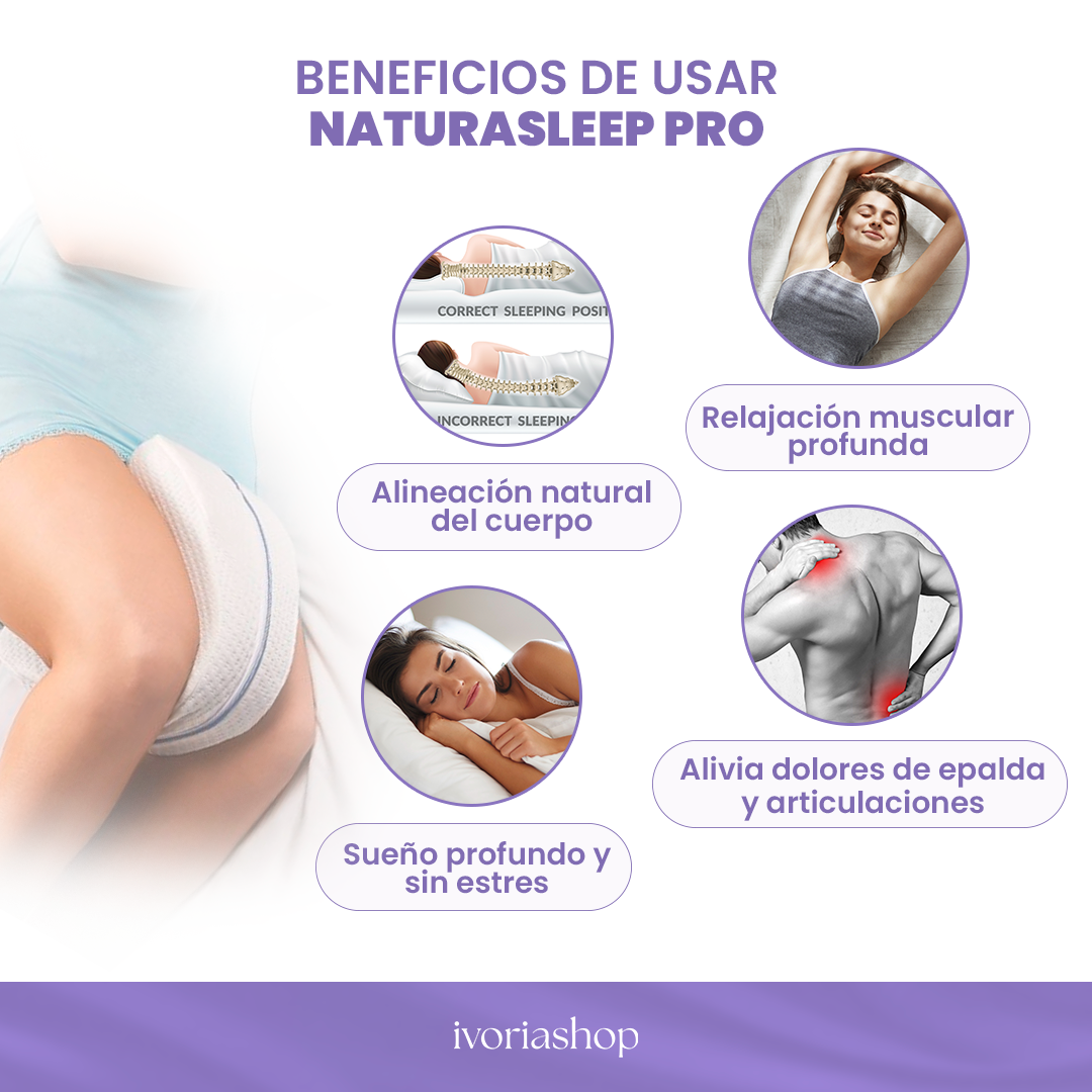 NaturaSleep Pro - El secreto de un sueño reparador y una postura perfecta