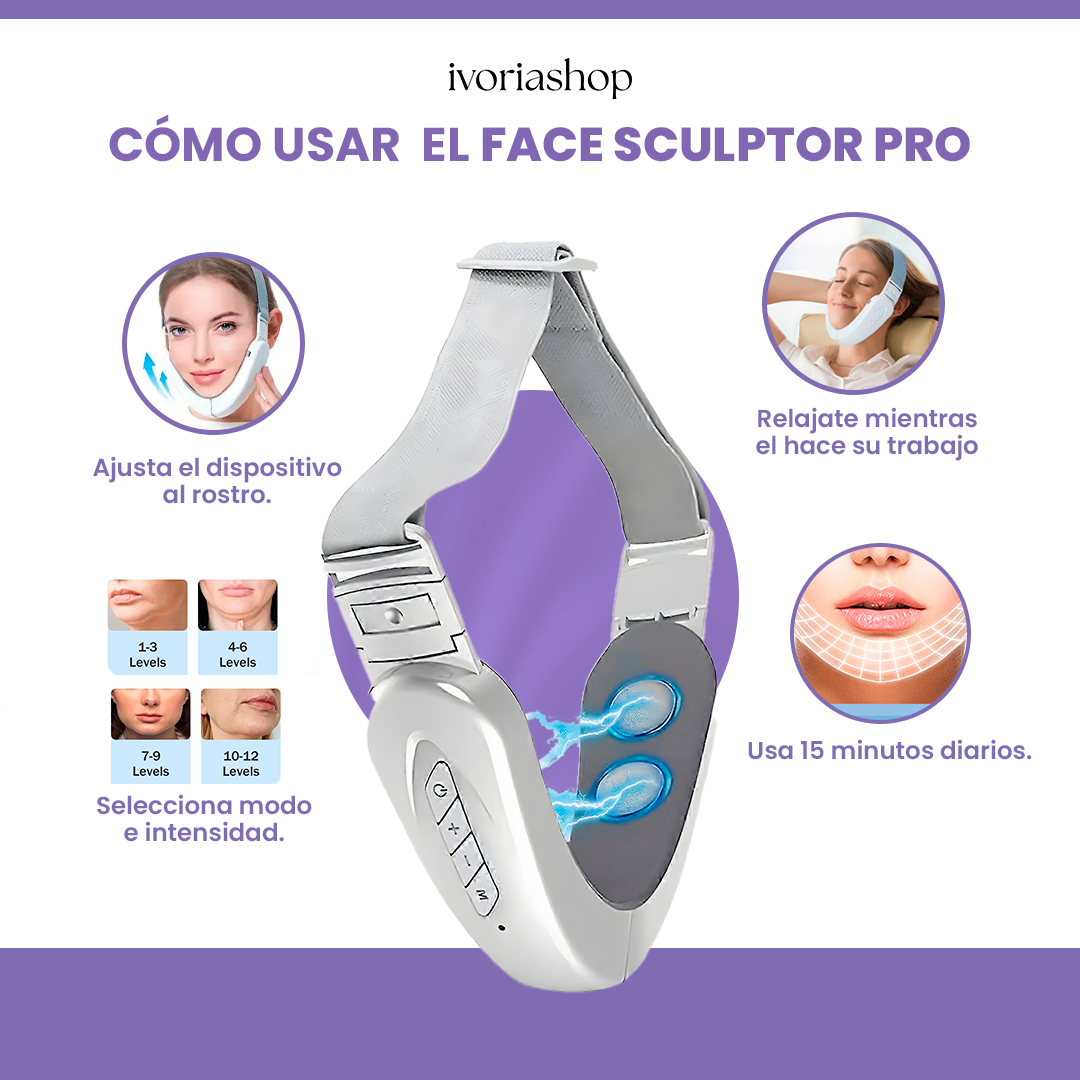 "¡Face Sculptor Pro!" ¡Adiós papada!, hola perfil perfecto