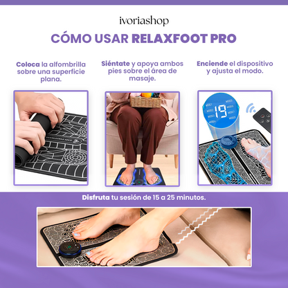 RelaxFoot Pro™ - El descanso que tus pies estaban esperando