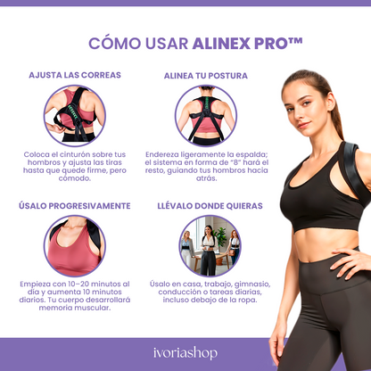 AlinexPro™ - Recupera tu postura, elimina el dolor y vuelve a vivir sin tensiones