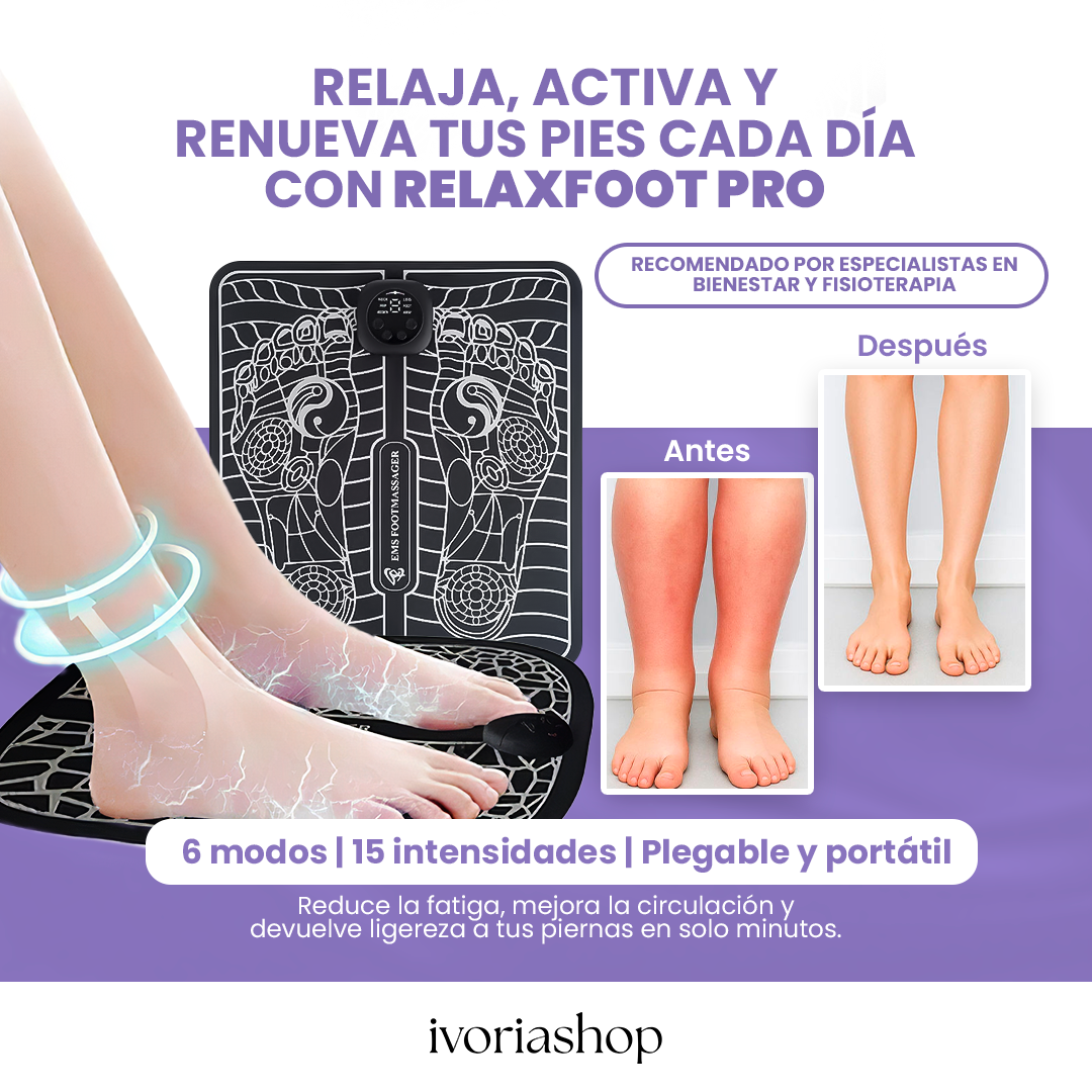 RelaxFoot Pro™ - El descanso que tus pies estaban esperando