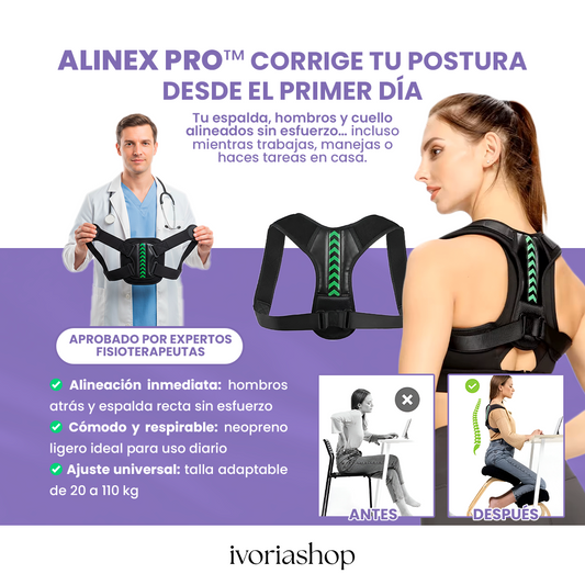 AlinexPro™ - Recupera tu postura, elimina el dolor y vuelve a vivir sin tensiones